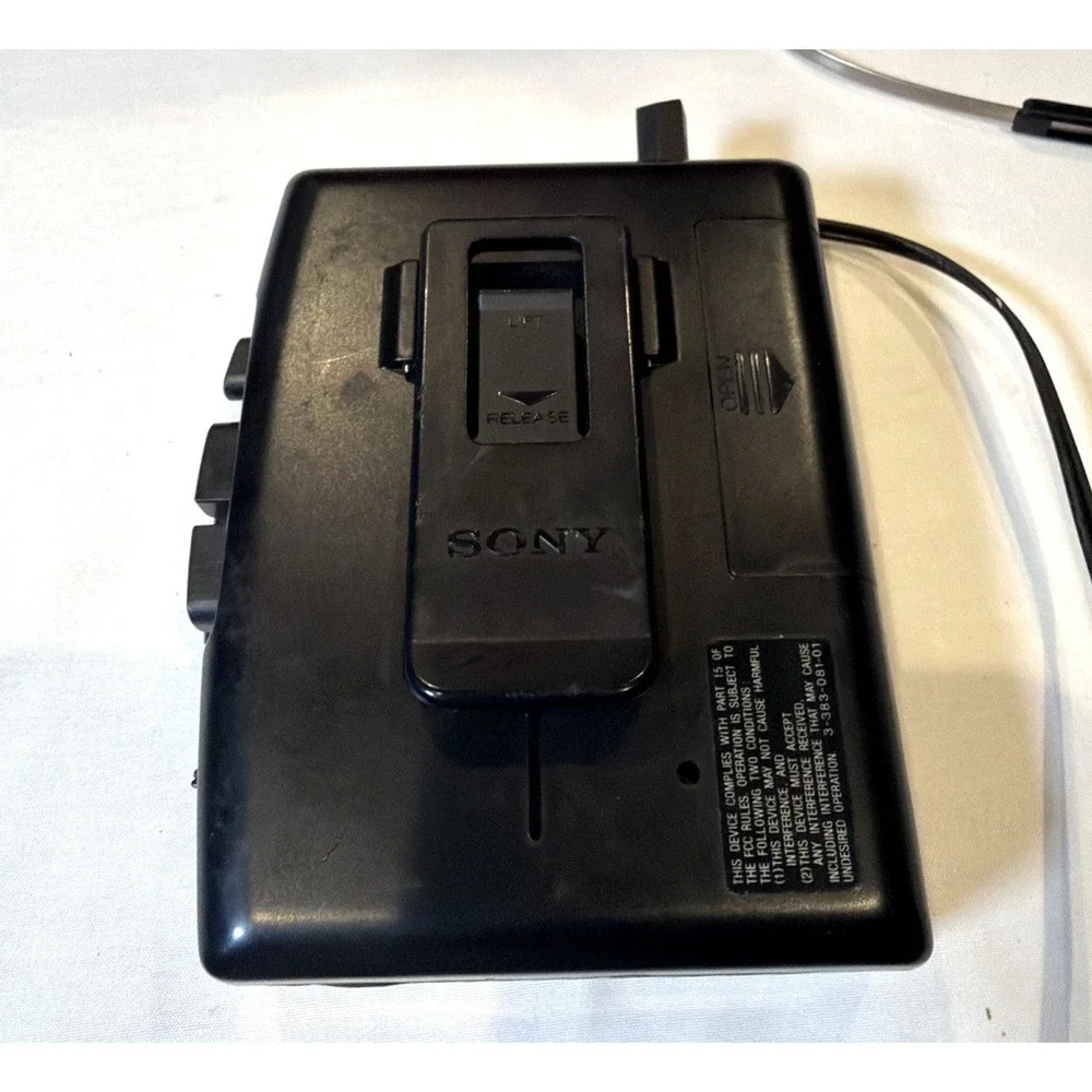 Sony Walkman WM-FX401 AM/FM Cassette Player Parts Repair Radio Works